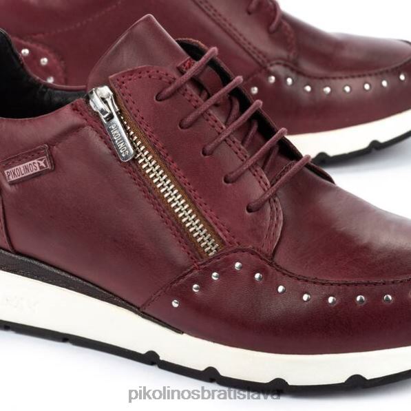 obuv granát Pikolinos 640B4781 ležérne tenisky mundaka ženy