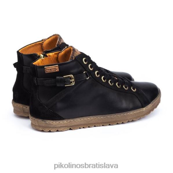 obuv čierna Pikolinos 640B4196 vysoké tenisky lagos ženy
