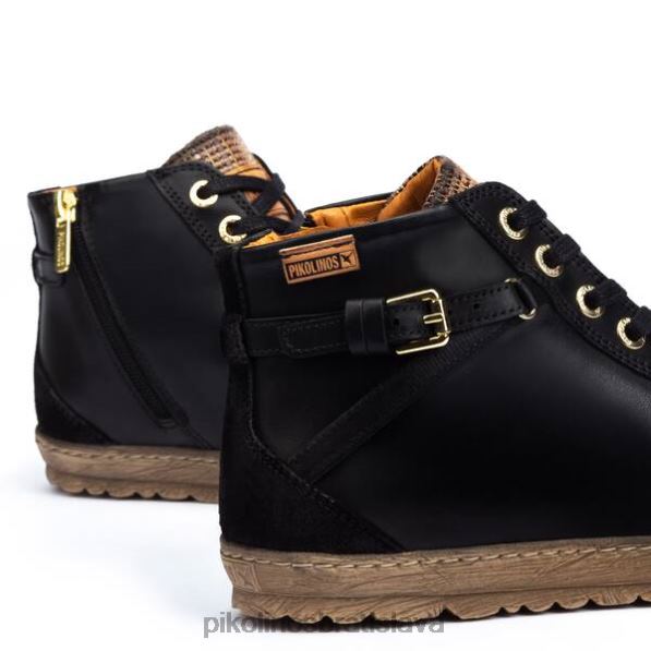 obuv čierna Pikolinos 640B4196 vysoké tenisky lagos ženy