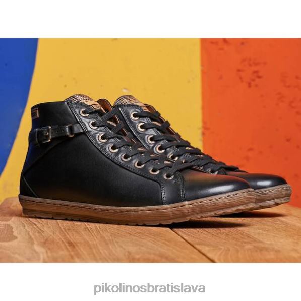 obuv čierna Pikolinos 640B4196 vysoké tenisky lagos ženy
