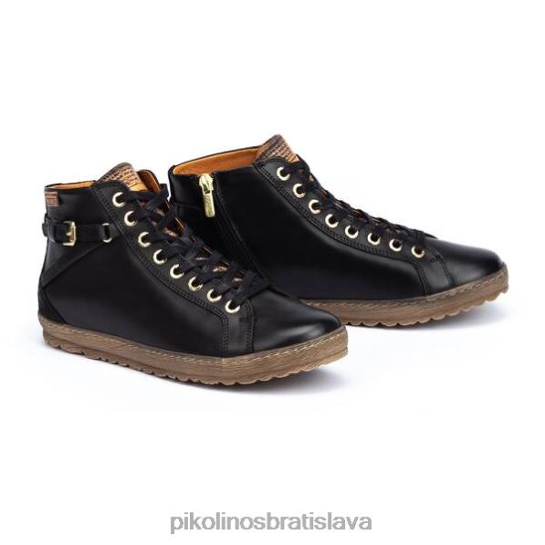 obuv čierna Pikolinos 640B4196 vysoké tenisky lagos ženy