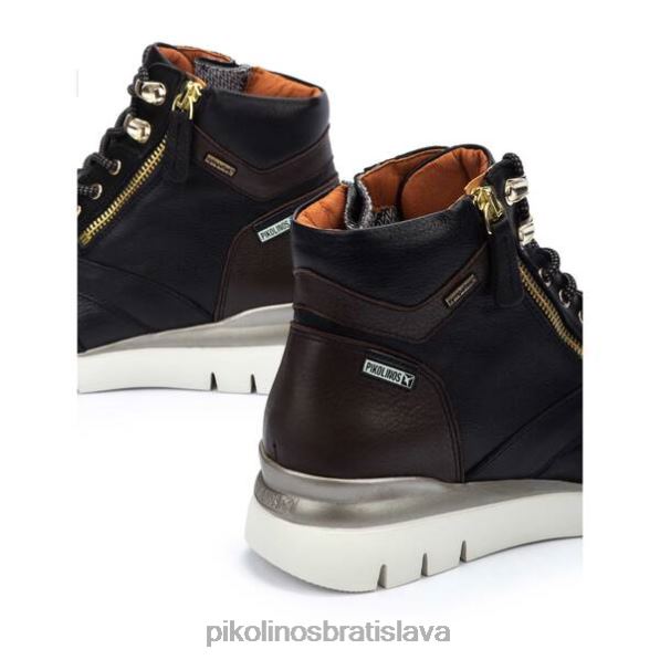 obuv čierna Pikolinos 640B4201 vysoké tenisky cantabria ženy