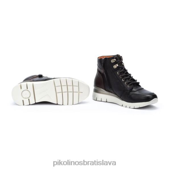 obuv čierna Pikolinos 640B4201 vysoké tenisky cantabria ženy