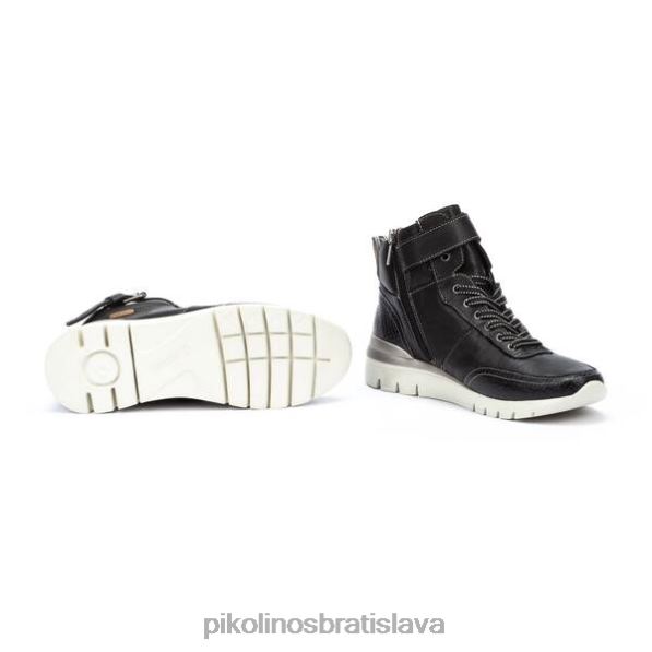 obuv čierna Pikolinos 640B4202 cantabria cantabria šnurovacie tenisky ženy