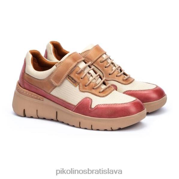 obuv konfety Pikolinos 640B4778 kožená teniska teruel v kombinácii s ľahkou podrážkou a suchým zipsom ženy