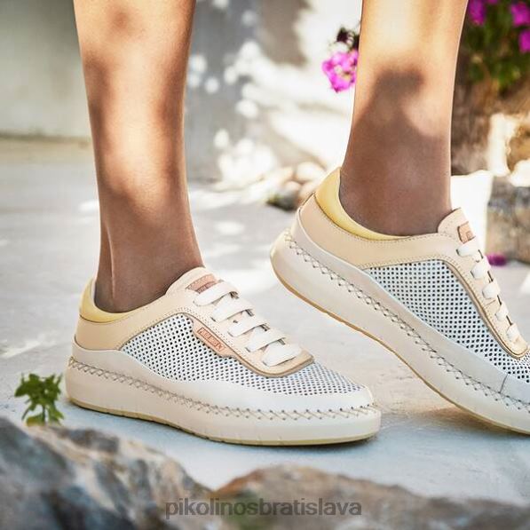 obuv nata Pikolinos 640B4172 tenisky mesina s vysekávaným vampom ženy